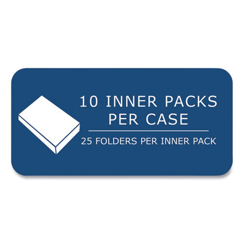 Roaring Spring Pocket Folder 0.5" Capacity 11x8.5 Gold 25/box 10 Boxes/Case