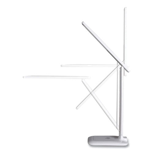 OttLite Wellness Series Slimline Led Desk Lamp 5" To 20.25" High White