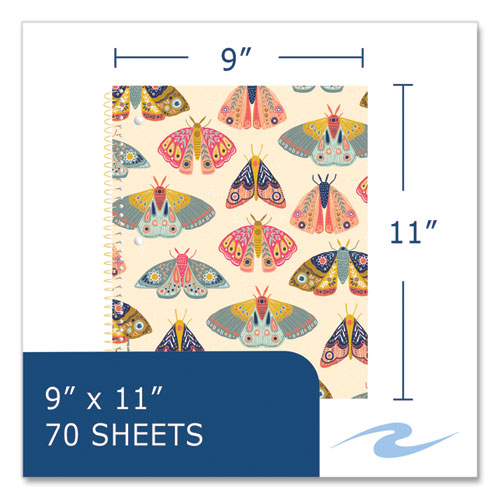 Roaring Spring Studio Series Notebook 1-subject College Rule Assorted Covers Set 1 (70) 11x9 Sheets 24/ct