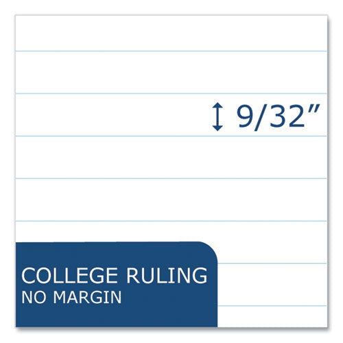 Roaring Spring Lefty Notebook 1-subject Medium/college Rule Random Asst Cover Color (80) 8x5 Sheet 24/ct