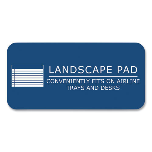 Roaring Spring Wide Landscape Format Writing Pad Medium/college Rule 40 Canary 11x9.5 Sheets 18/Case