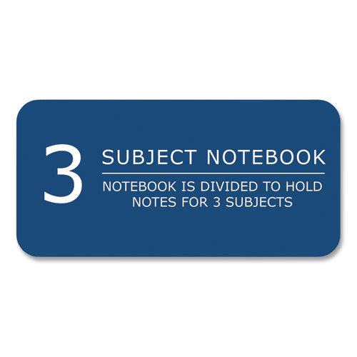 Roaring Spring Lefty Notebook 3-subject Medium/college Rule Asst Cover Color (120) 11x9 Sheet 24/ct