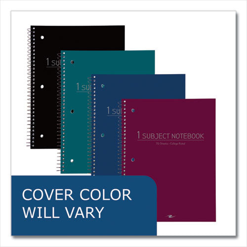 Roaring Spring Subject Wirebound Promo Notebook 1-subject Med/college Rule Asst Cover (70) 10.5x8 Sheets 24/ct Ships In 4-6 Bus Days