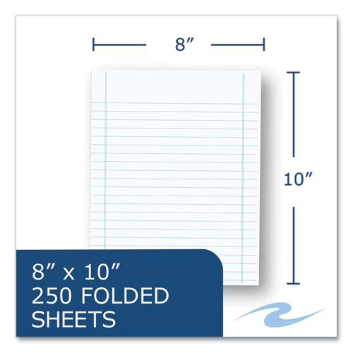 Roaring Spring New York Exam Paper 8x10 Wide/legal Rule 250 Sheets/pack 10 Packs/Case