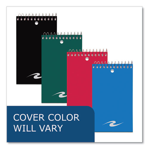 Roaring Spring Memo Pad Randomly Assorted Cover Color Narrow Rule 75 White 3x5 Sheets 72/Case
