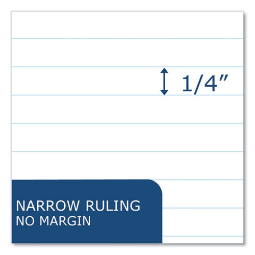 Roaring Spring Memo Pad Randomly Assorted Cover Color Narrow Rule (46) White 6x4 Sheets 72/Case