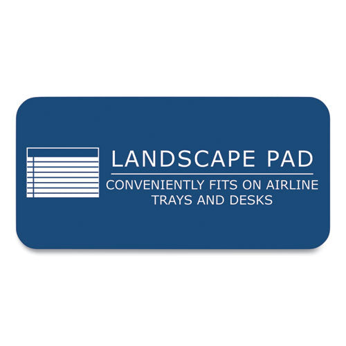 Roaring Spring Wide Landscape Format Writing Pad Medium/college Rule 40 White 11x9.5 Sheets 18/Case
