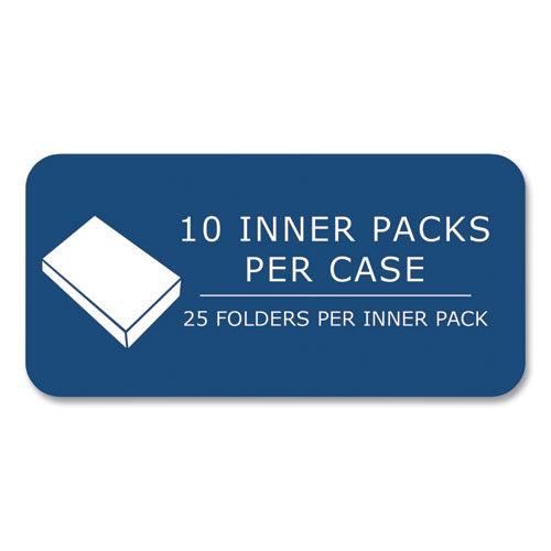Roaring Spring Pocket Folder 0.5" Capacity 11x8.5 Light Blue 25/box 10 Boxes/Case