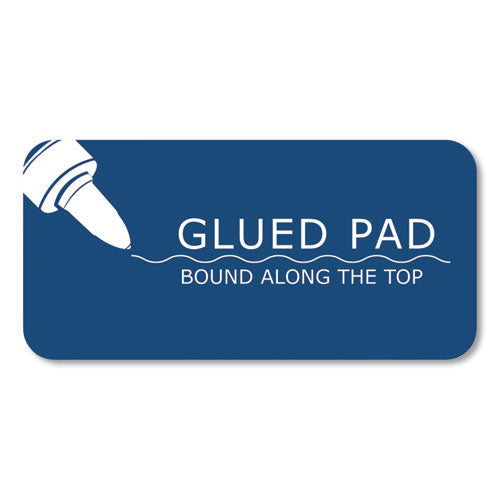 Roaring Spring Gummed Pad 5 Sq/in Quadrille Rule 50 White 8.5x11 Sheets 72/Case