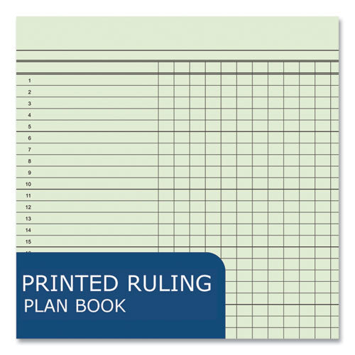 Roaring Spring Wirebound Teachers Plan Book 11x8.5 Randomly Assorted Cover Colors. 24/Case