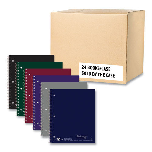 Roaring Spring Subject Wirebound Notebook 1-subject Medium/college Rule Asst Cover (80) 11x9 Sheets 24/Case Ships In 4-6 Bus Days
