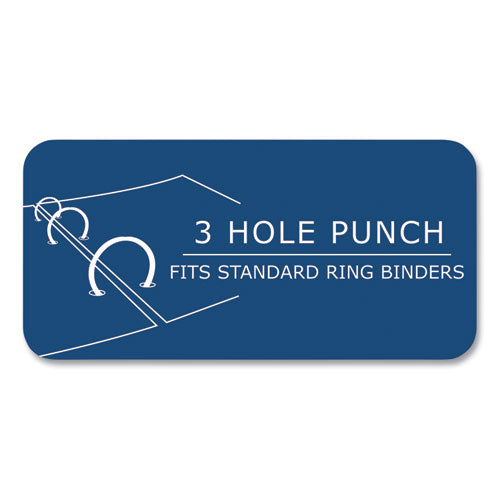 Roaring Spring Graph Filler Paper 3-hole 8.5x11 Quadrille: 5 Sq/in 80 Sheets/pack 24 Packs/Case