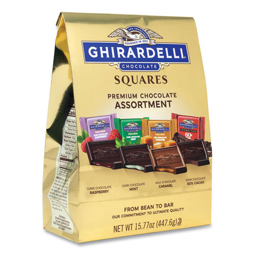National Brand Lindt Lindor Godiva Ghiradelli Premium Chocolate Variety 44.37 Oz Bag 3/Case