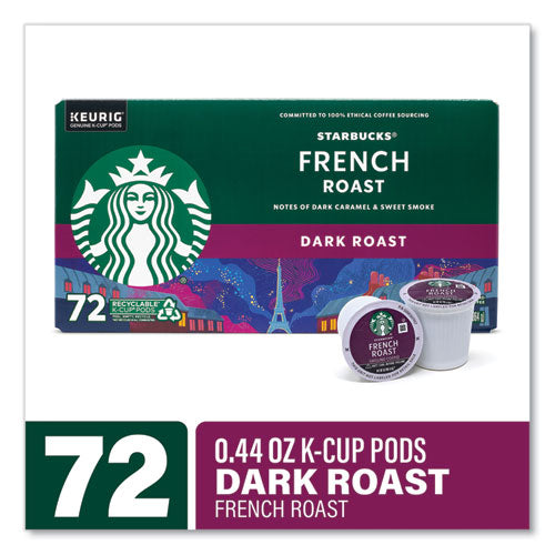 Starbucks French Roast K-cups 72/Case