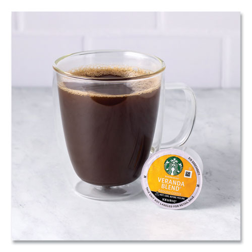 Starbucks Veranda Blend Coffee K-cups 72/Case