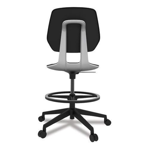 Safco Commute Extended Height Task Chair Up To 275 Lb 22.25" To 32.25" Seat Height Black Seat/back/base Ships In 1-3 Bus Days