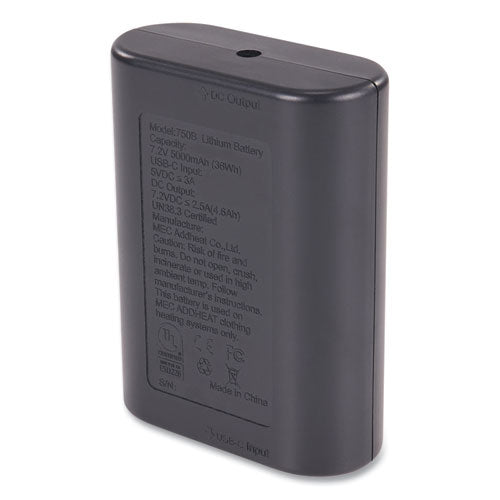 Ergodyne N-ferno 6495b Portable Battery Power Bank With Usb-c Cord 7.2 V