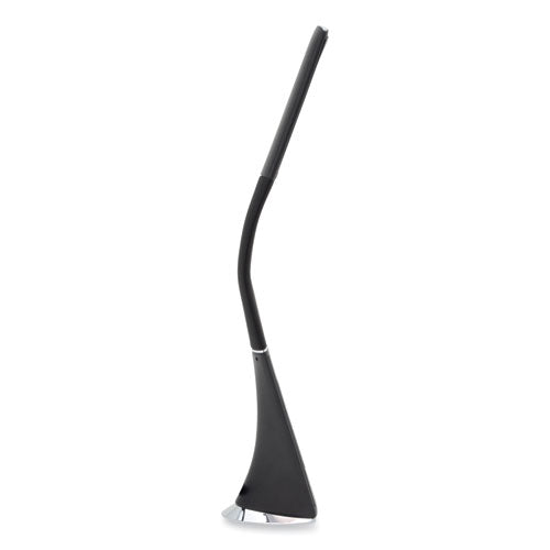 V-Light Lrd Task Lamp With Digital Display Gooseneck 16" High Black