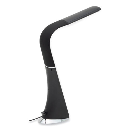 V-Light Lrd Task Lamp With Digital Display Gooseneck 16" High Black