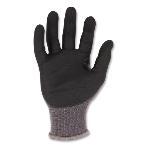 Ergodyne Proflex 7043 Ansi A4 Nitrile Coated Cr Gloves Gray X-large 1 Pair