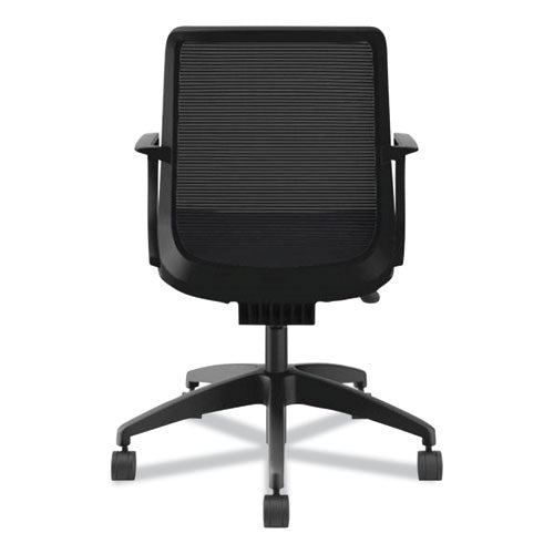 HON Cliq Office Chair Supports Up To 300 Lb 17" To 22" Seat Height Navy Seat Black Back/base