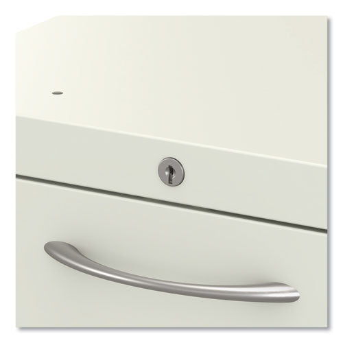 HON Flagship Mobile Pedestal Left Or Right 2-drawers: Box/file Letter Loft 15"x22.88"x22"