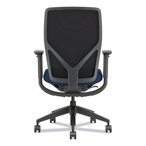 HON Flexion Mesh Back Chair Supports Up To 300 Lb 14.81" To 19.7" Seat Ht Navy Seat Black Back/base Ships In 7-10 Bus Days