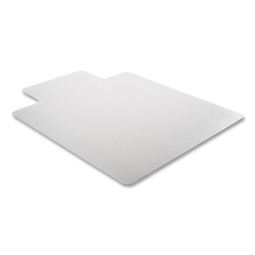Deflecto Duramat Moderate Use Chair Mat For Low Pile Carpeting Lipped 36x48 Clear 25/pallet