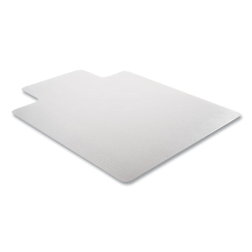 Deflecto Duramat Moderate Use Chair Mat For Low Pile Carpeting Lipped 36x48 Clear 50/pallet