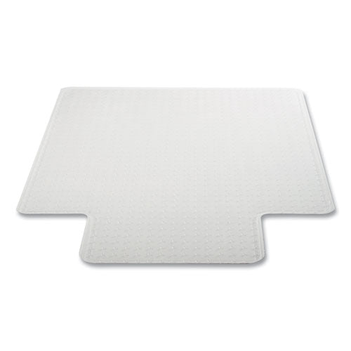 Deflecto Duramat Moderate Use Chair Mat For Low Pile Carpeting Lipped 36x48 Clear 50/pallet