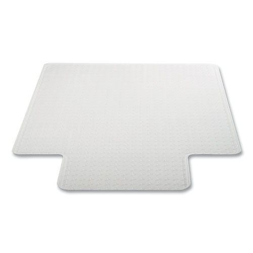 Deflecto Duramat Moderate Use Chair Mat For Low Pile Carpeting Lipped 45x53 Clear 25/pallet