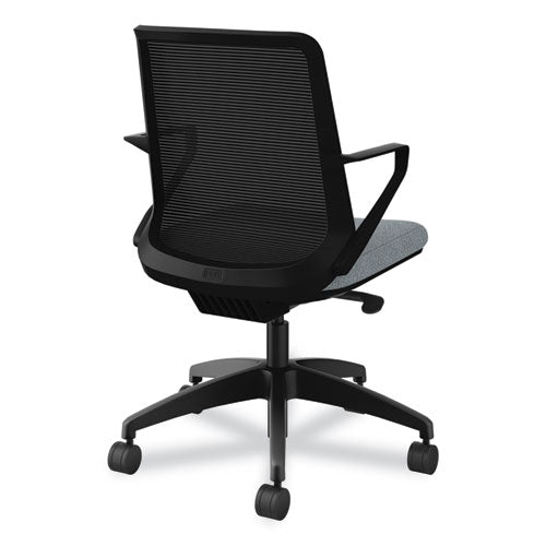 HON Cliq Office Chair Supports Up To 300 Lb 17" To 22" Seat Height Basalt Seat/black Back/base