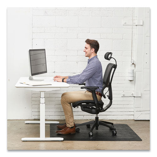 Deflecto Ergonomic Sit Stand Mat 48x36 Black 25/pallet