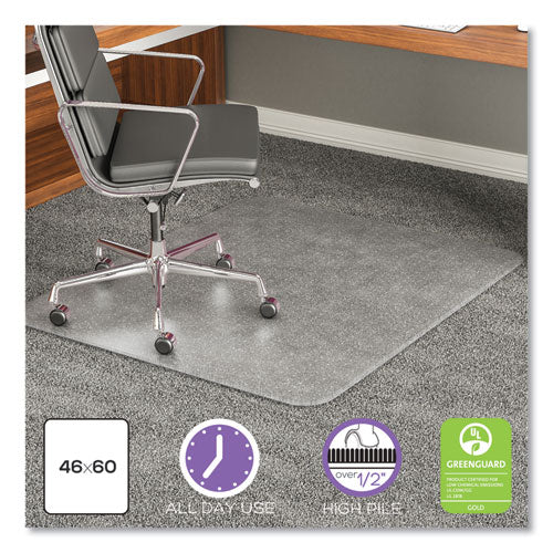 Deflecto Execumat Carpet Chair Mat Rectangular 46x60 Clear