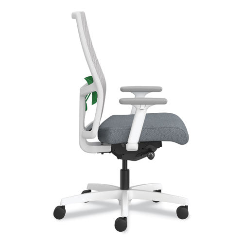 HON Ignition 2.0 4-way Stretch Mid-back Mesh Task Chair Green Adjustable Lumbar Support Basalt/fog/whiteships In 7-10 Bus Days