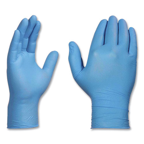 AMMEX Professional Nitrile Exam Gloves Powder-free 3 Mil Large Light Blue 100/box 10 Boxes/Case