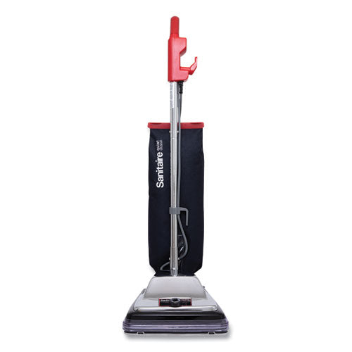 Sanitaire Tradition Quietclean Upright Vacuum Sc889a 12" Cleaning Path Gray/red/black