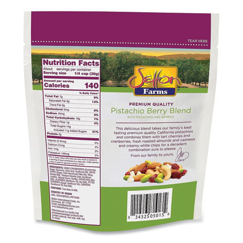 Setton Farms Pistachio Berry Blend 4 Oz Bag 10/Case