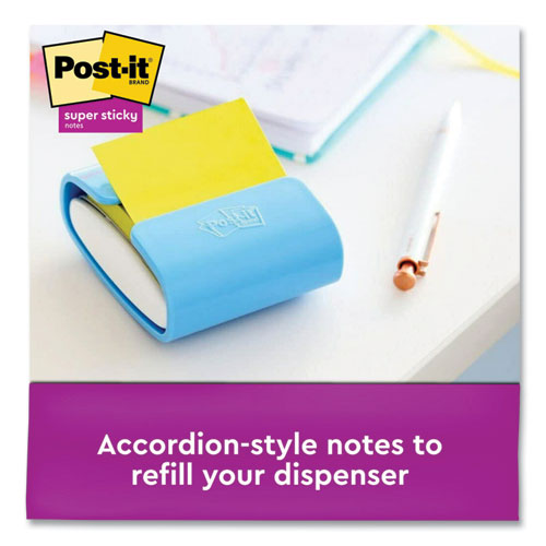 Post-it Notes Super Sticky Pads In Summer Joy Collection Colors 1.88"x1.88" 90 Sheets/pad 8 Pads/pack