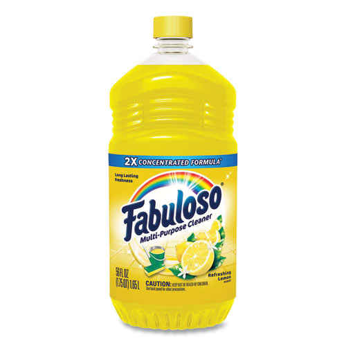 Fabuloso Multi-use Cleaner Refreshing Lemon Scent 56 Oz Bottle 6/Case