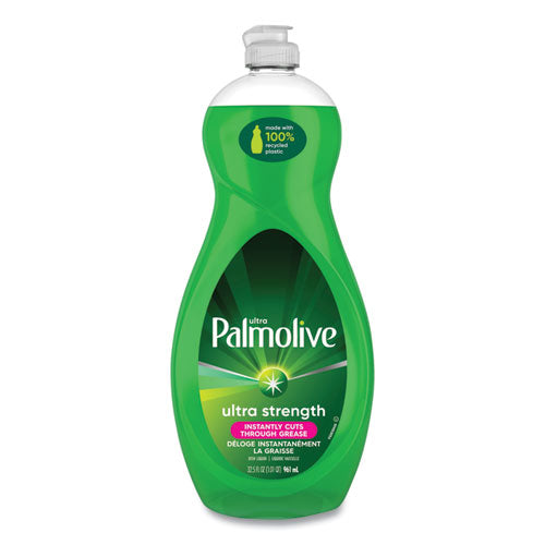 Palmolive Dishwashing Liquid Green Scent 32.5 Oz Bottle 9/Case
