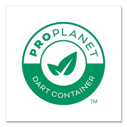 SOLO Compostable Paper Hot Cups Proplanet Seal 16 Oz White/green 1000/Case