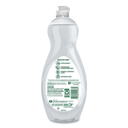 Palmolive Pure + Clear Dishwashing Liquid Unscented 32.5 Oz Bottle 9/Case