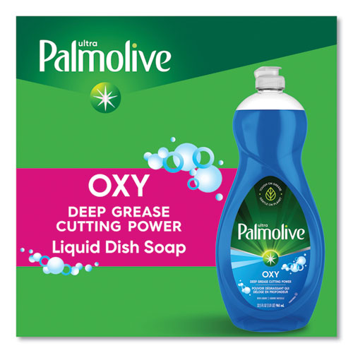 Ultra Palmolive Oxy Dishwashing Liquid Fresh Scent 32 Oz Bottle 9/Case