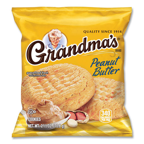 Grandma's Cookies Variety Tray Assorted Flavors (6) 3.25 Oz (26) 2.5 Oz 32 Bags/Case