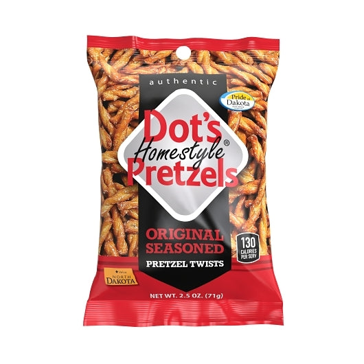 Dot's Pretzels Original-2.5 oz. Bag-12/Case