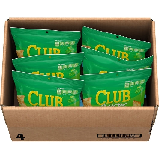 Kellogg's Club Crisps Sea Salt Crackers-2 oz. Bag-6/Case