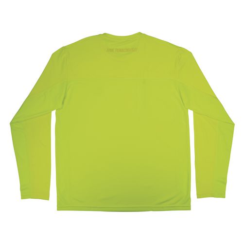 Ergodyne Chill-its 6689 Cooling Long Sleeve Sun Shirt With Uv Protection 3x-large Lime