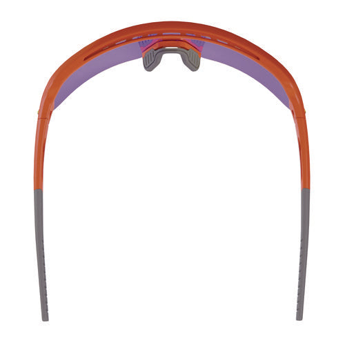 Ergodyne Skullerz Aegir Anti-scratch/anti-fog Safety Glasses Orange Nylon Frame Purple Mirror Lens Ships In 1-3 Bus Days