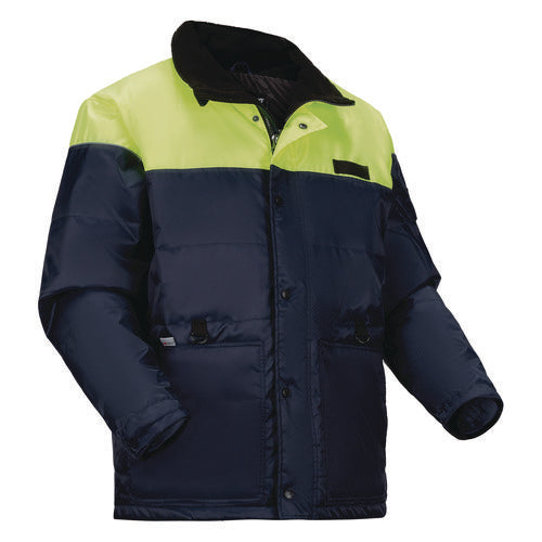 Ergodyne N-ferno 6476 Insulated Freezer Jacket Large Navy